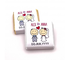 Mini čokoládky RODINKA 1