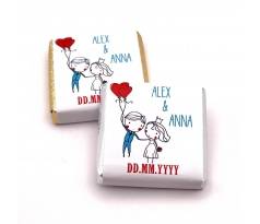 Mini čokoládky LÁSKA 2