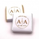 Mini čokoládky MONOGRAMY